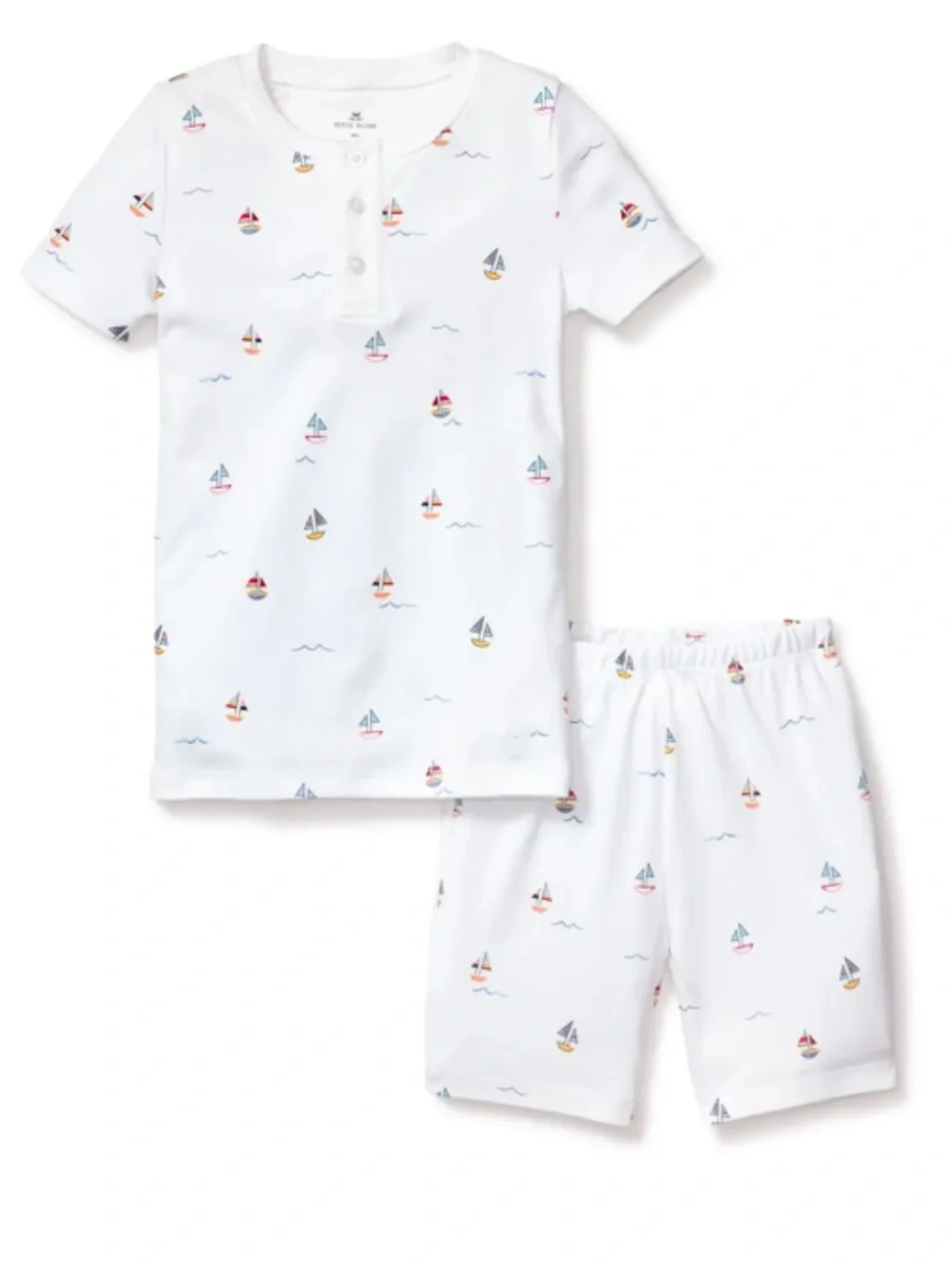 Petite Plume Kids' Print Fitted Pima Cotton Short Pajamas (Size: 2T) NWOT